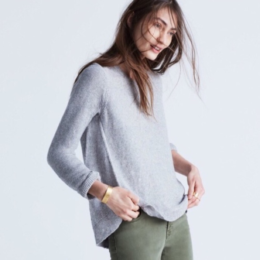 Madewell Riverside Textured Sweater